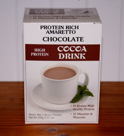 Protein-Amaretto Hot Cocoa